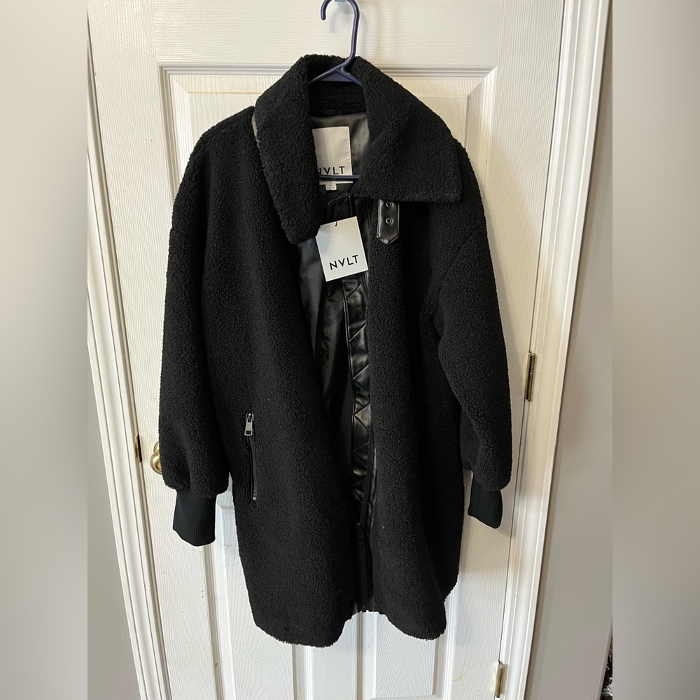 NVLT Charcoal Textured Jacket